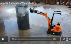 Mini ARM Automates Waterblasting