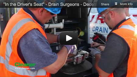 "In the Driver’s Seat" - Drain Surgeons - December 2012 Cleaner Video Profile