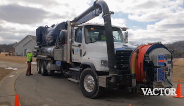 Vactor Truck’s Water Recycling Feature Improves Contractor’s Efficiency
