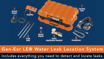 A Better Method for Tracking Down Water Leaks