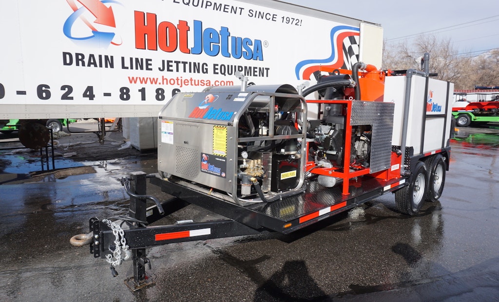 4-in-1 Hydroexcavator, Jetter, Vacuum and Power Washing Trailer Units are the Answer for Cost-Conscious Professionals