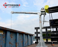 Make Lifting Safer with Patterson Davit Cranes
