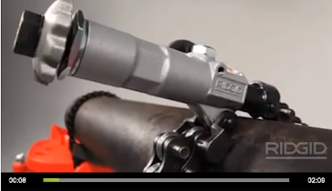 RIDGID Powered Soil Pipe Cutter Offers Clean Cuts in Tight Spaces