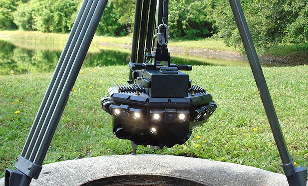 CUES SPiDER Offers Wireless 3D Manhole Inspection With Color Imagery