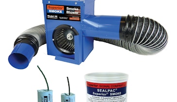 Find Sources of Sewer and Plumbing Odors and Inflow with Superior 5E Smoke Blower