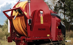 Vacuum Trucks/Pumps/Accessories - Bucher Municipal easement reel