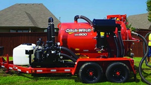 Hydroexcavation - Ditch Witch MV800
