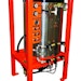 Hydroexcavation - Oil-fired hot-water/steam heater