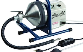 Electric Eel counter-top drain cleaning machine