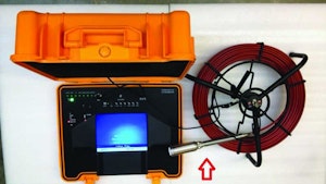 Push TV Camera Systems - Inspection system with layflat reel