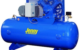 Jenny two-stage, horizontal compressors