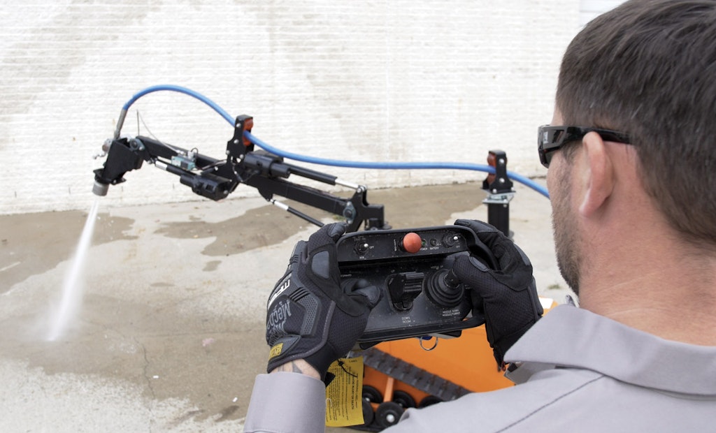 Micro-ARM Offers Hands-Free Hydroblasting