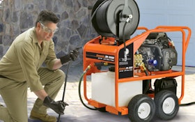 Powerful Water Jet Drain Machine Increases Cleaning Power