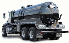 Vacuum Trucks/Pumps/Accessories - Pik Rite steel 3,600-gallon vacuum tank
