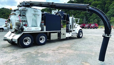 Product Spotlight - Hydrovac truck fits weight restrictions while providing big power