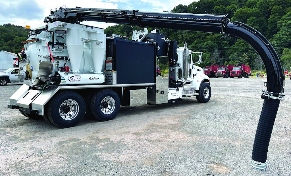 Product Spotlight - Hydrovac truck fits weight restrictions while providing big power