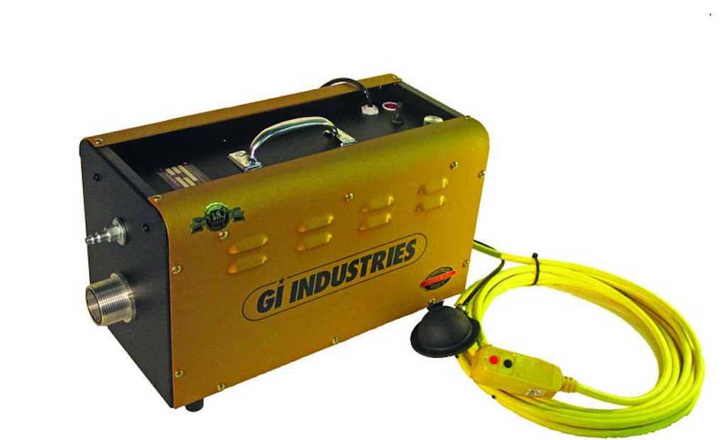 Portable Cleaning Machine Prepares Pipes For Relining