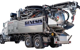 Sewer Equipment GENESIS water recycling sewer cleaner