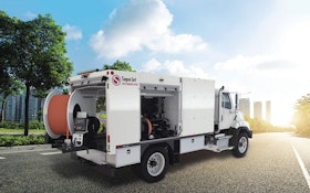 Super Products SuperJet truck-mounted jetter