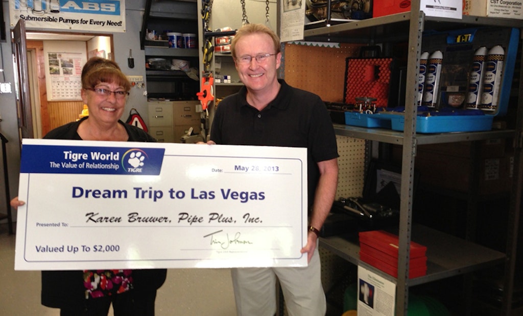 Massachusetts Distributor Wins Las Vegas Trip From Pipe Manufacturer