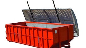 Wastequip lockable roll-off container covers